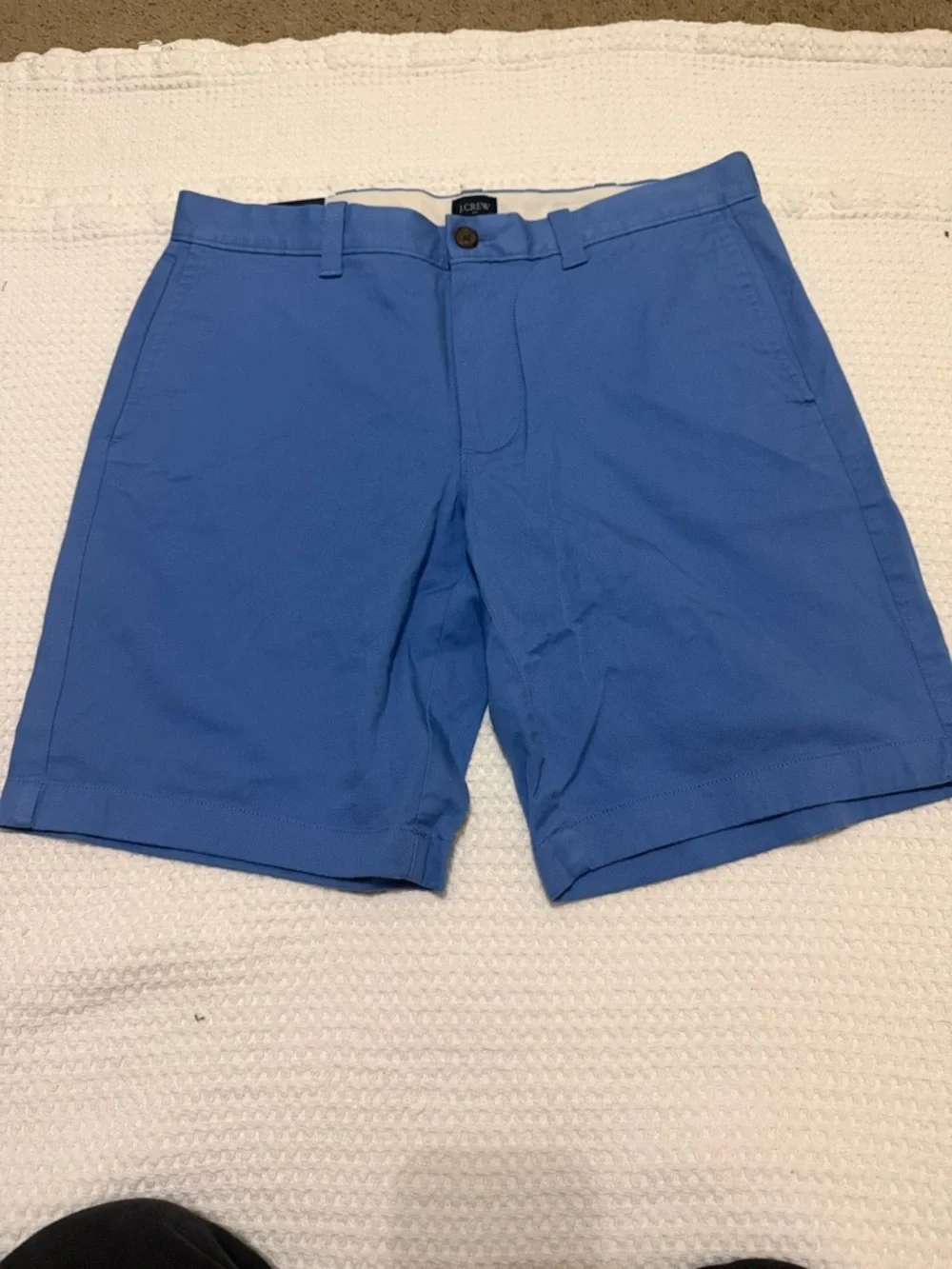 J. Crew Men’s Cornflower Blue Flat Front Chino Shorts